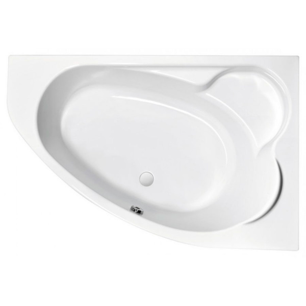 Ванна акриловая асимметричная правая без каркаса 1700х1100 мм, 21776 фото  в интернет-магазине Санкомп