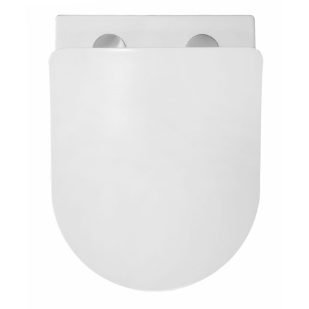 Унитаз подвесной БЕЗОБОДКОВЫЙ (490х360х360) С УЛЬТРАТОНКИМ СИДЕНЬЕМ МИКРОЛИФТ 22559  фото  в интернет-магазине Санкомп