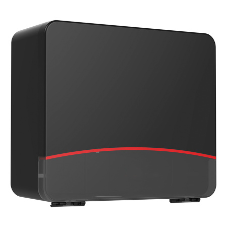 Диспенсер для листовых полотенец тип сложения Z ( вмещает 1 пачку), Черный 24299 фото  в интернет-магазине Санкомп