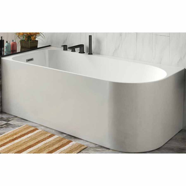 Ванна акриловая асимметричная в комплектации 1700х800 мм, 21971 фото  в интернет-магазине Санкомп