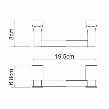 Держатель для туалетной бумаги, 11642 фото  в интернет-магазине Санкомп