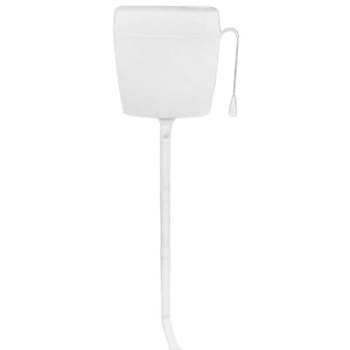 Бачок подвесной универсальный ПЛАСТИК в комплекте с арматурой и трубкой 127х442х390,17072  фото  в интернет-магазине Санкомп