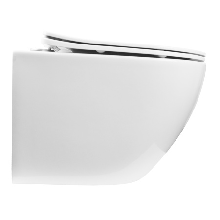 Унитаз с быстросъемным сиденьем микролифт инсталляция с клавишей смыва 22469  фото  в интернет-магазине Санкомп