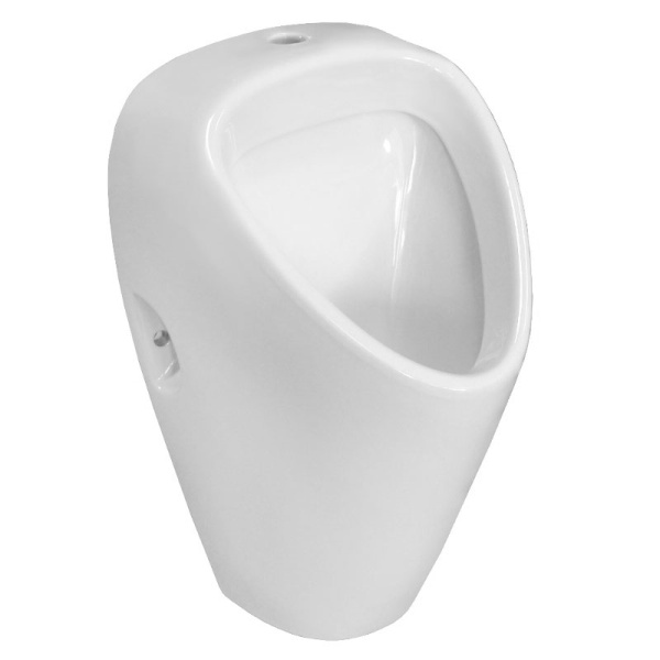 Писсуар настенный, вход НАРУЖНЫЙ, выход УНИВЕРСАЛЬНЫЙ (330х350х560) фото  в интернет-магазине Санкомп