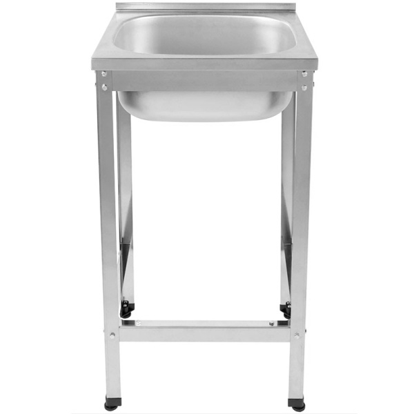 Умывальник медицинский из нержавеющей стали AISI 304 на каркасе AISI 304, 470х410х870 мм, 24776 фото  в интернет-магазине Санкомп