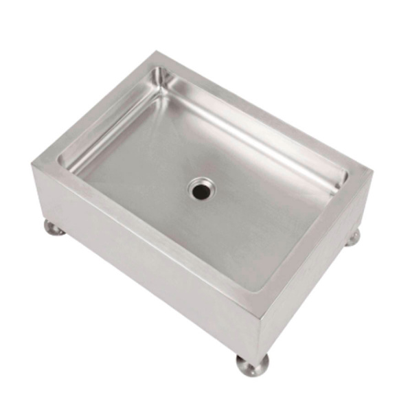 Поддон прямоугольный из нержавеющей стали 500х700х250 мм,25737 фото  в интернет-магазине Санкомп