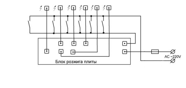 Плита газовая 1265х850х860 (960) мм ( 3.5 кВт) кол-во конфорок 6, 22922 фото  в интернет-магазине Санкомп