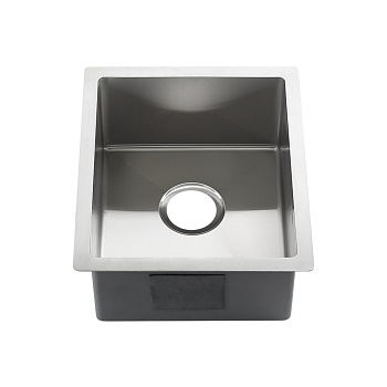 Мойка врезная нержавейка 380х440x200 мм Б/О МАТОВАЯ с сифоном, 20866 фото  в интернет-магазине Санкомп