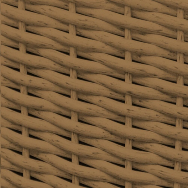 Ротанг для плетения Полумесяц 9 мм Табак, полиротанг (5 кг), 25697 фото  в интернет-магазине Санкомп