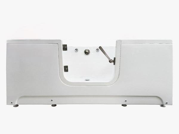 Ванна для инвалидов и пожилых со стеклянной дверцей лежачая левая 1500х750х545 мм, 22778 фото  в интернет-магазине Санкомп