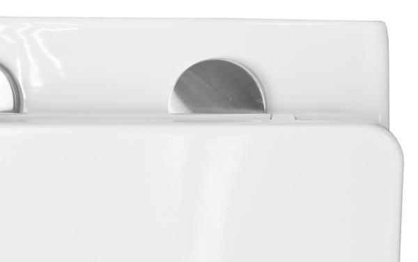 Унитаз подвесной БЕЗОБОДКОВЫЙ с быстросъемным сиденьем микролифт с инсталляцией с кнопкой 22424  фото  в интернет-магазине Санкомп