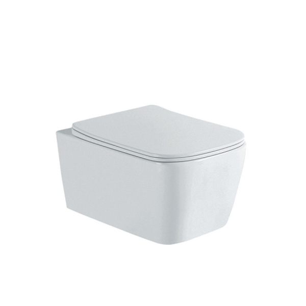 Унитаз подвесной  Инсталляция БЕЗ КЛАВИШИ с быстросъемным сиденьем микролифт 22450 фото  в интернет-магазине Санкомп