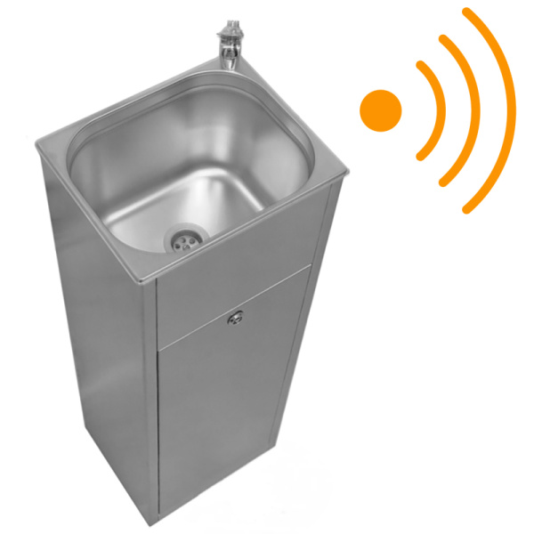 Фонтанчик питьевой автоматический напольный 1 чаша Х/В, Б/Ф, Б/УФ, Б/Г, Б/ТО, 325x265x900 26966 фото  в интернет-магазине Санкомп