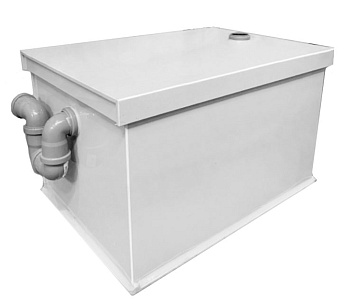 Гипсоотстойник пластиковый с крышкой на 670х470х410 мм, 20415 фото  в интернет-магазине Санкомп