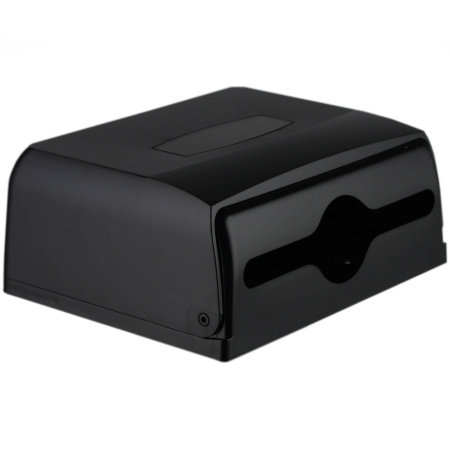 Диспенсер для листовых полотенец тип сложения полотенец-Z (вмещает 1 пачку) ЧЕРНЫЙ, 21246 фото  в интернет-магазине Санкомп