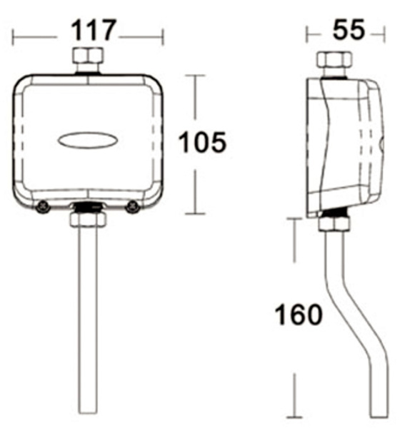 Автосмыв сенсорный для писсуара, 21235 фото  в интернет-магазине Санкомп