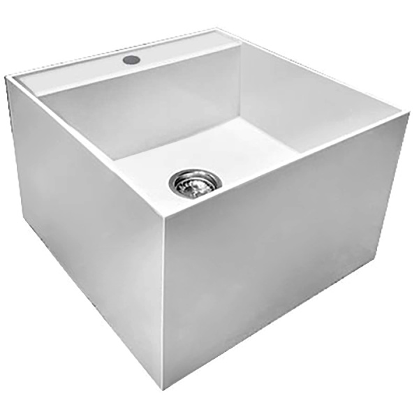 Ванна ножная 300х400х400 мм с отверстием под смеситель, 25846 фото  в интернет-магазине Санкомп