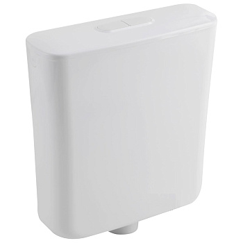 БАЧОК пластиковый с соединительной трубой 350х115х365 мм фото  в интернет-магазине Санкомп