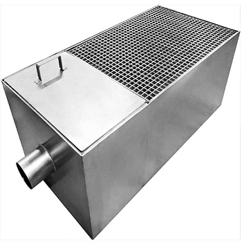 Пескоуловитель из нержавеющей стали AISI 304, S=3 мм, по ТЗ заказчика 1000х500х400 мм, 21510 фото  в интернет-магазине Санкомп