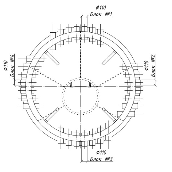 Кабельный колодец Ø2000.2 КК-4 (По чертежам заказчика), 25130 фото в интернет-магазине Санкомп