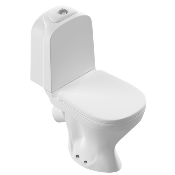 Унитаз компакт керамика косой выпуск (350х590х760) Комплектация Комфорт, 797 фото  в интернет-магазине Санкомп