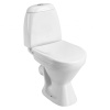Унитаз компакт керамика косой выпуск (580х340х720) 2-х режимная арматура, сидение ПП, 876 фото  в интернет-магазине Санкомп