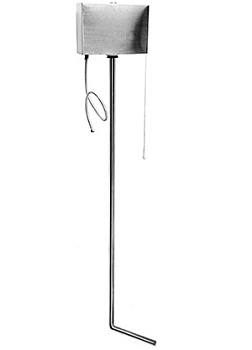 Бачок высокий подвесной НЕРЖАВЕЙКА в комплекте с арматурой и трубкой, 0123.203.1 фото  в интернет-магазине Санкомп