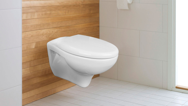 Унитаз подвесной БЕЗОБОДКОВЫЙ (370х400х550) С СИДЕНЬЕМ МИКРОЛИФТ, БЕЛЫЙ 22596  фото  в интернет-магазине Санкомп