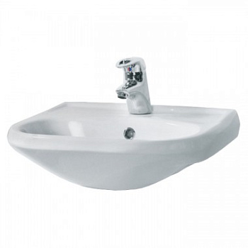 Умывальник керамический подвесной 390х470х150 фото  в интернет-магазине Санкомп