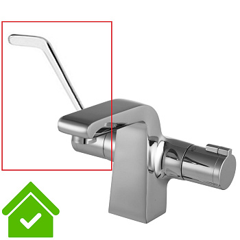 Ручка смесителя для умывальника ЛОКТЕВОЙ ТЕРМОСТ, высота 133 мм 26888 фото  в интернет-магазине Санкомп