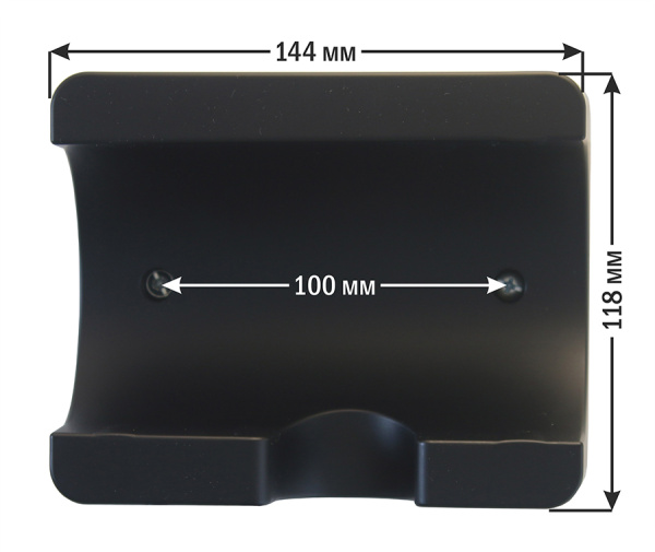 Фен настенный для общественных мест 2000 Вт Черный, 24386 фото  в интернет-магазине Санкомп