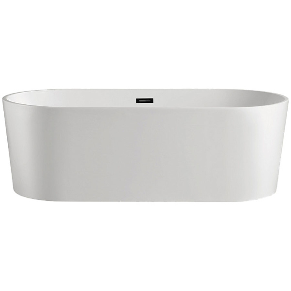 Ванна акриловая овальная отдельностоящая в комплекте 1600х800 мм, 21980 фото  в интернет-магазине Санкомп