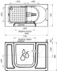 Ванна для инвалидов и пожилых с дверцей с сиденьем 1480х750х980 мм В ПОЛНОЙ КОМПЛЕКТАЦИИ, 21701 фото  в интернет-магазине Санкомп