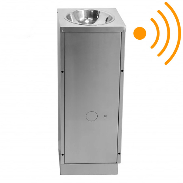 Фонтанчик питьевой автоматический напольный 1 чаша Х/В, Б/Ф, Б/УФ, Б/Г, Б/ТО, 300х300х860 26596 фото  в интернет-магазине Санкомп