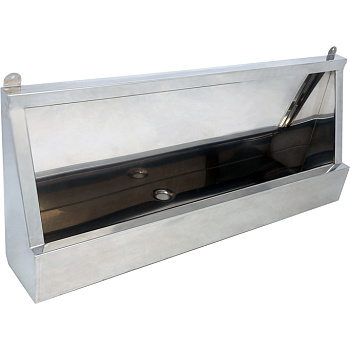 Писсуар коллективный, вход 1 горизонтальный, выпуск Ду 40 СЛЕВА (250х2400х500) фото  в интернет-магазине Санкомп