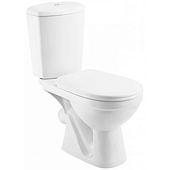 Унитаз компакт керамика косой выпуск (660х350х815) Антивсплеск, комплектация Эконом, 953 фото  в интернет-магазине Санкомп