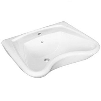 РМ-2 Хирургический умывальник с локтевым смесителем, сифоном, 26592 фото  в интернет-магазине Санкомп