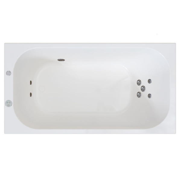 Ванна акриловая гидромассажная 1700х900 мм, 21865 фото  в интернет-магазине Санкомп