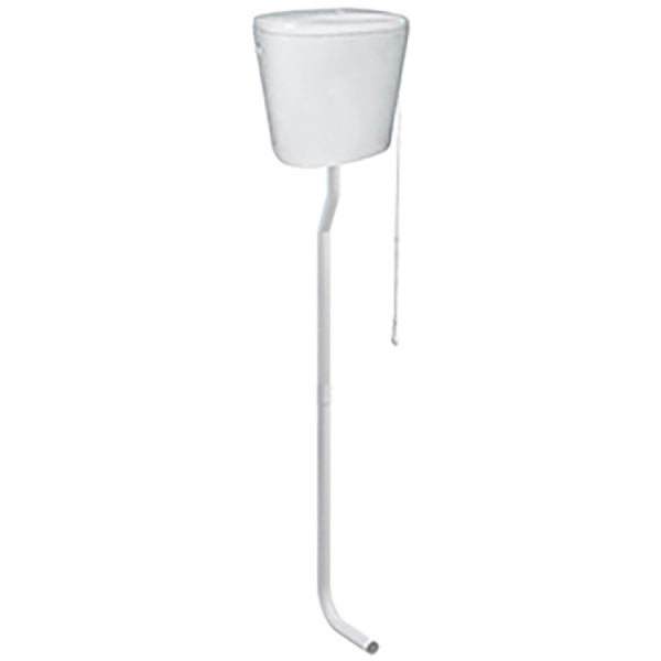 Бачок высокий подвесной КЕРАМИКА в комплекте с арматурой и трубкой 190х390х370, 1753 фото  в интернет-магазине Санкомп