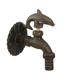 Кран поливочный Ду 15 бронза 20741 фото  в интернет-магазине Санкомп