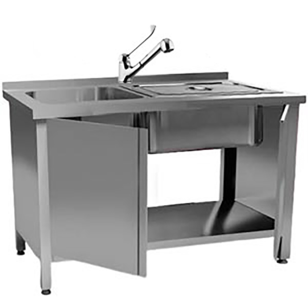 Мойка для эндоскопов 2 секции в комплекте смеситель и крышка для мойки, 25725 фото арт.25725