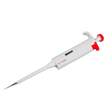 Дозатор 0,5-10 мкл, 1-канальный, механический, 22657 фото  в интернет-магазине Санкомп