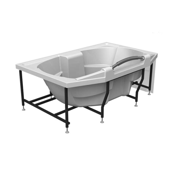 Ванна акриловая прямоугольная гидромассажная 1800х1200 мм, 21891  фото  в интернет-магазине Санкомп