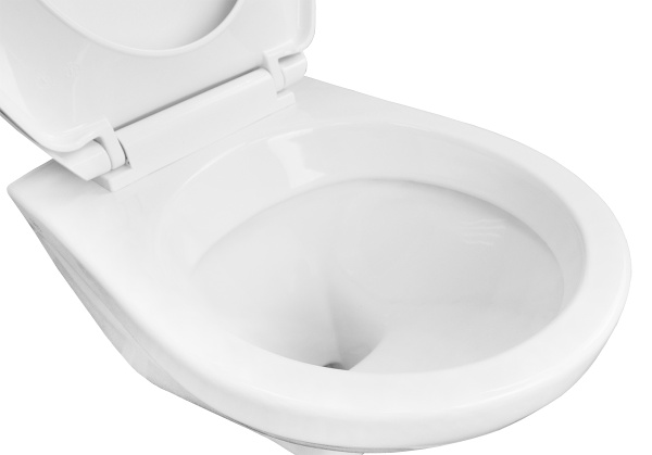 Унитаз подвесной в комплекте с Б/С сиденье микролифт, инсталляция БЕЗ КЛАВИШИ 22468    фото  в интернет-магазине Санкомп