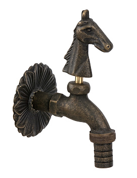 Кран поливочный Ду 15 бронза 20744 фото  в интернет-магазине Санкомп