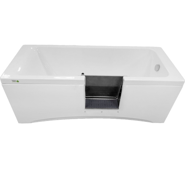 Ванна для инвалидов и пожилых с дверцей лежачая антискольжение 1700х700х630 мм СЛИВ СПРАВА 22700 фото  в интернет-магазине Санкомп