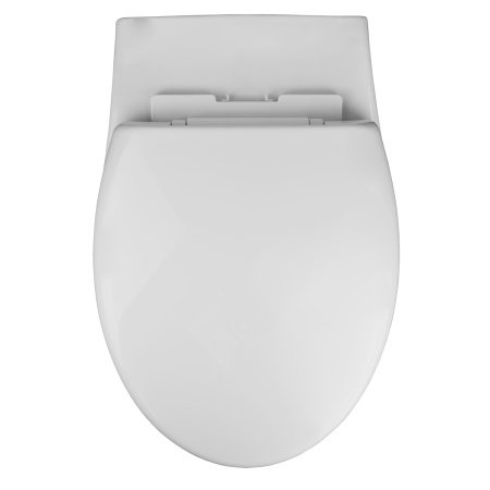 Унитаз подвесной БЕЗОБОДКОВЫЙ (370х400х550) С СИДЕНЬЕМ МИКРОЛИФТ, БЕЛЫЙ 22596  фото  в интернет-магазине Санкомп