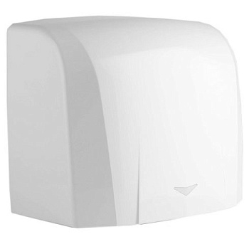 Сушилка для рук настенная ВЫСОКОСКОРОСТНАЯ (10 сек) 1250 Вт 50°С (175х277х240 мм) БЕЛАЯ, 23608 фото  в интернет-магазине Санкомп