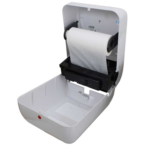 Диспенсер для рулонных полотенец сенсорный, пластиковый АВТОМАТИЧЕСКИЙ, 25393 фото  в интернет-магазине Санкомп