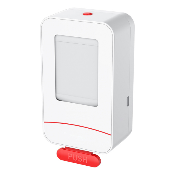 Дозатор для жидкого мыла настенный пластиковый 800 мл Белый, 24362 фото  в интернет-магазине Санкомп